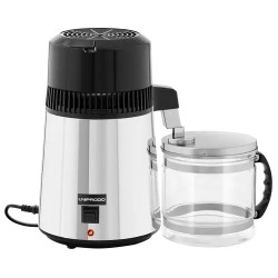 Uniprodo UNI-WD-150 veden tislauslaite 4 l lasikannulla