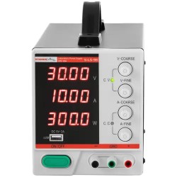 Stamos Soldering S-LS-99 laboratorian virtalähde 0–30 V 0–10 A 300 W USB