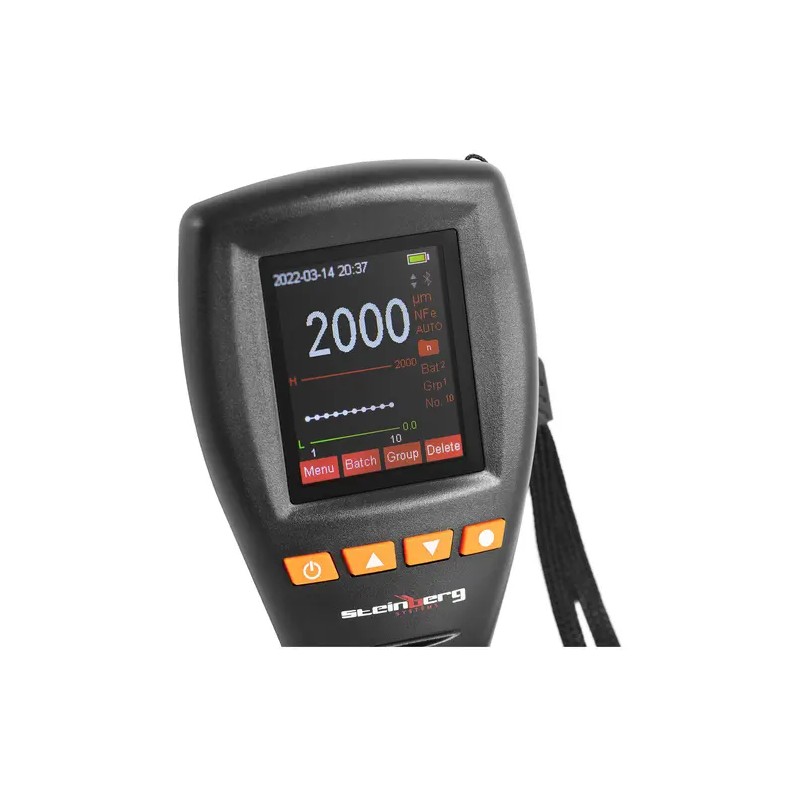 Kerrospaksuusmittari 0-2000 μm Bluetooth-analyysillä