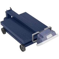 Steinberg Systems SBS-PF-600/100 alustavaaka 600 kg / 0,1 kg 40 x 30 cm pyörillä 22 kg