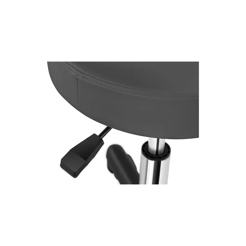 Työjakkara AVERSA GREY, korkeus 45-58 cm, kantavuus 150 kg, harmaa