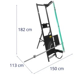 MSW Kuumalankaleikkuri 200 W 1350 mm / 350 mm jalustalla ja telinekiinnikkeellä