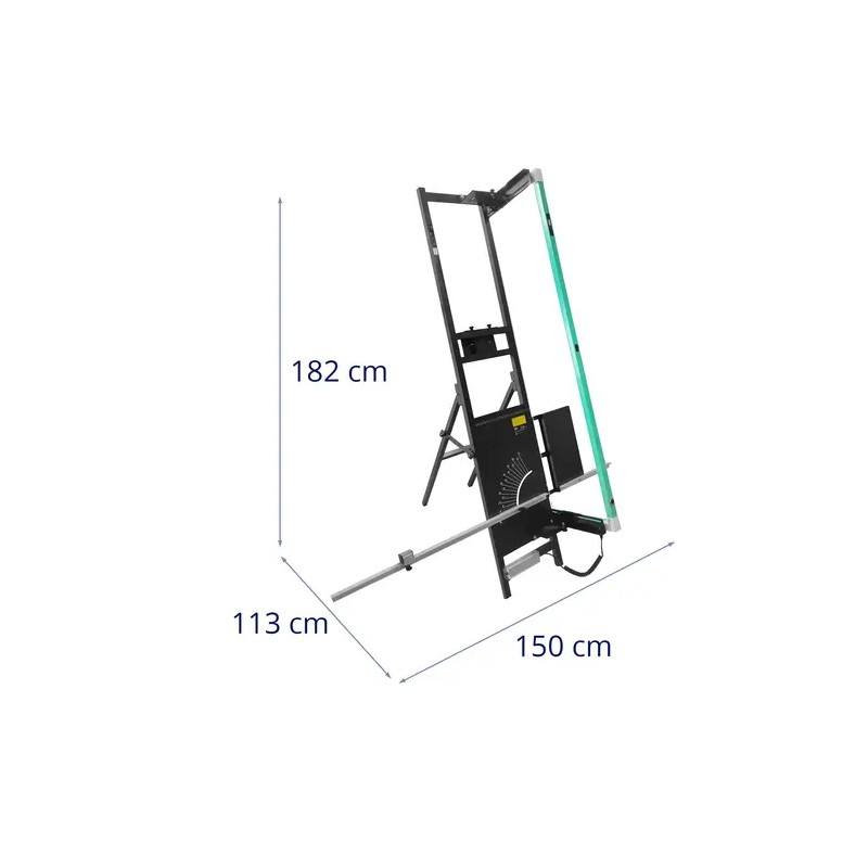 MSW Kuumalankaleikkuri 200 W 1350 mm / 350 mm jalustalla ja telinekiinnikkeellä