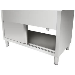 Royal Catering RCHS-1200WS tiskiallaskaappi 120 x 65 cm terästä