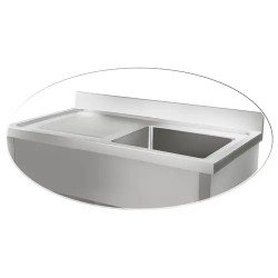 Royal Catering RCHS-1200WS tiskiallaskaappi 120 x 65 cm terästä