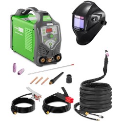 Stamos Eco S DIGITRON 200P TIG hitsaussetti 200 A 230 V ja Carbonic hitsauskypärä 15 4 kg