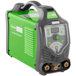 Stamos Eco S-DIGITRON 200P TIG-hitsaussetti 200 A 230 V ja Carbonic-hitsauskypärä 15,4 kg