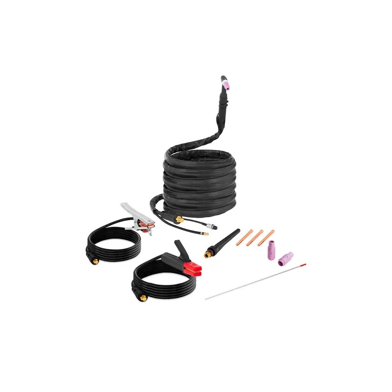 Stamos Eco S-DIGITRON 200P TIG-hitsaussetti 200 A 230 V ja Carbonic-hitsauskypärä 15,4 kg