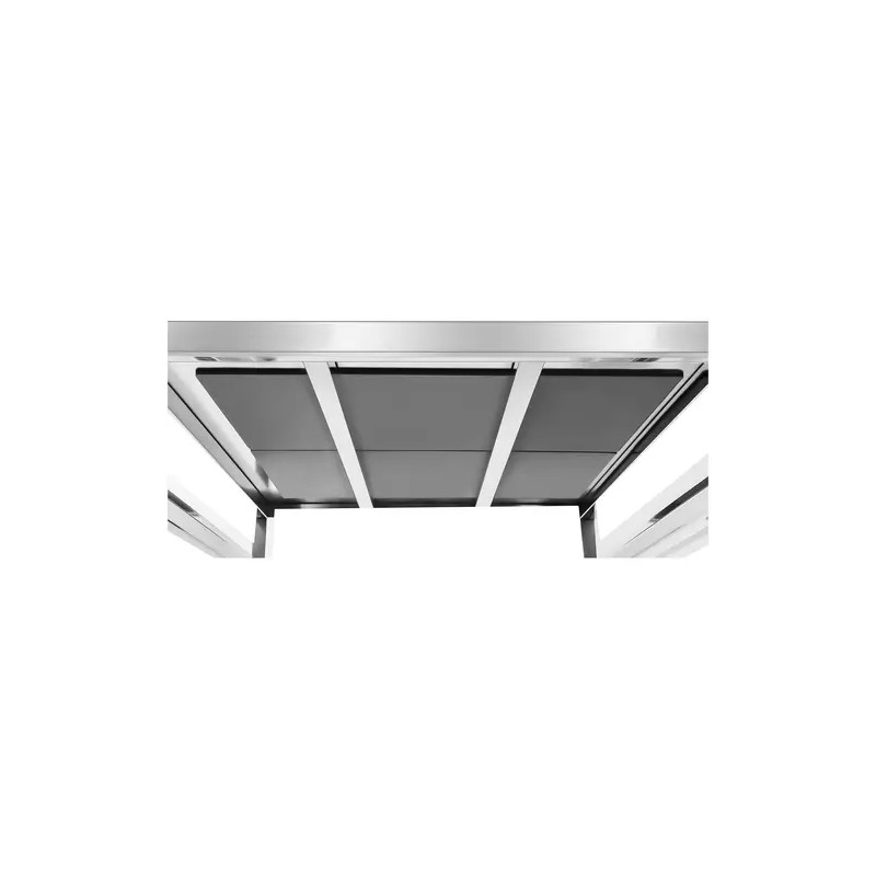 Royal Catering ruokavaunu ruostumattomasta teräksestä, 6 x GN 2/1, kantavuus 90 kg