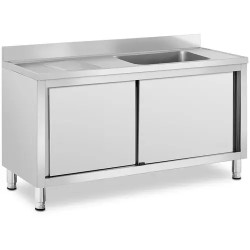 Royal Catering RC IKS06 tiskiallaskaappi ruostumaton teräs 140 x 60 cm