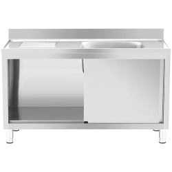 Royal Catering RC-IKS06 tiskiallaskaappi ruostumaton teräs 140 x 60 cm