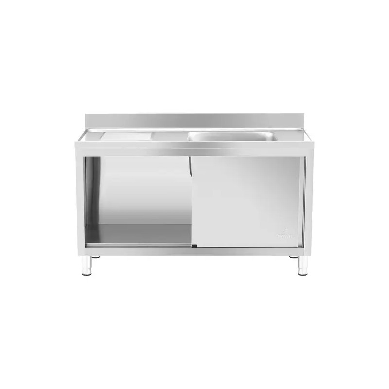 Royal Catering RC-IKS06 tiskiallaskaappi ruostumaton teräs 140 x 60 cm