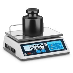Pöytävaaka 15 kg 5 g kalibroitu 23 x 30 cm LCD