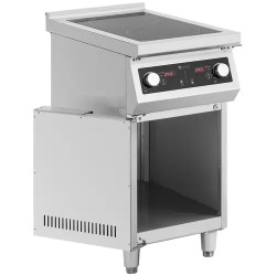 Royal Catering induktioliesi 8500 W 2 x 30 cm 240 °C säilytystilalla