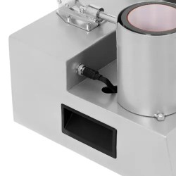 5-osainen kuppiprässi 250 °C LED-näytöllä ja ajastimella
