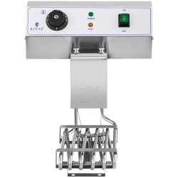 Sähkökäyttöinen rasvanpaistin 10 l 3000 W poistoventtiilillä
