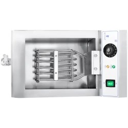 Sähkökäyttöinen rasvanpaistin 10 l 3000 W poistoventtiilillä