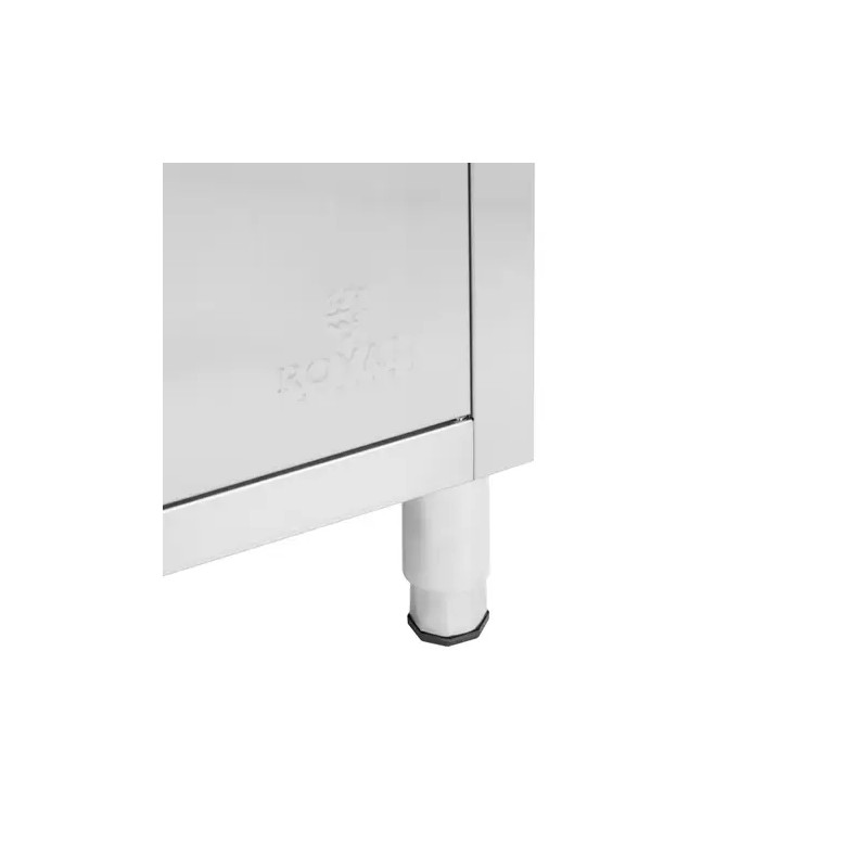 Royal Catering kahvikaappi kahvikoneelle 60 x 82 x 95 cm ruostumaton teräs