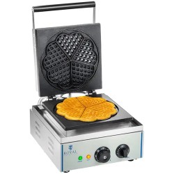 Royal Catering RCWM 1500 H sydämenmuotoinen vohvelirauta 1500 W