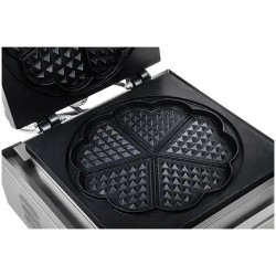 Royal Catering RCWM-1500-H sydämenmuotoinen vohvelirauta 1500 W