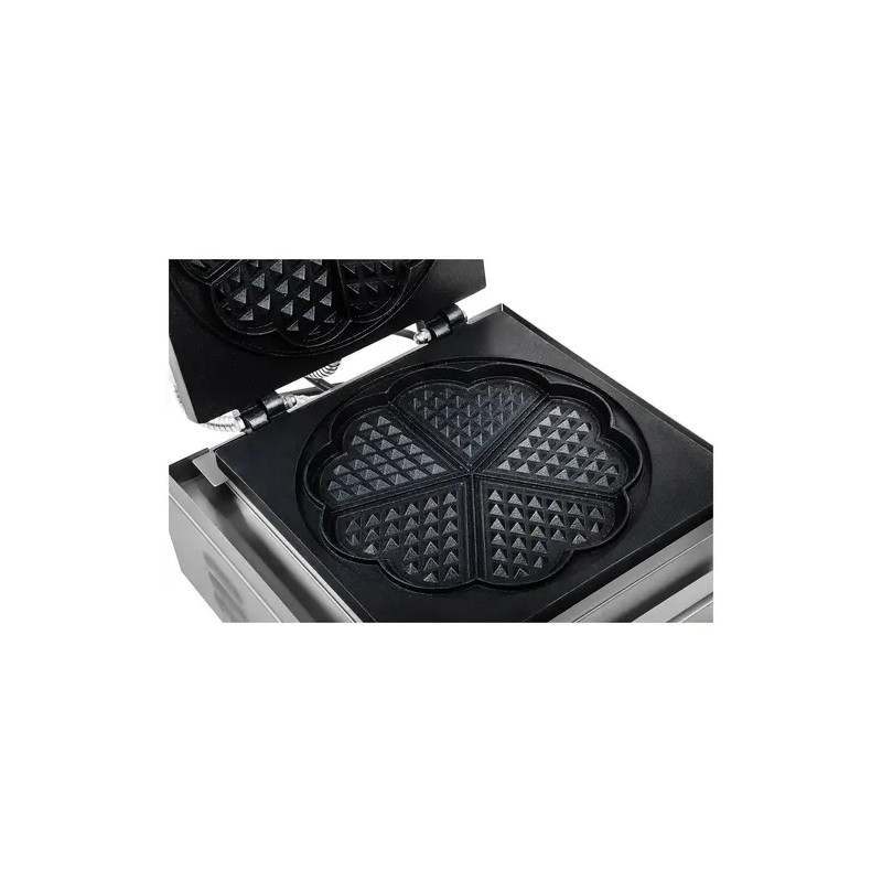 Royal Catering RCWM-1500-H sydämenmuotoinen vohvelirauta 1500 W