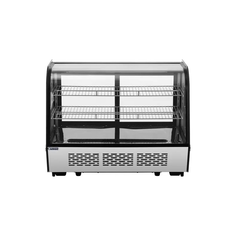 Royal Catering RCCC-160ST kylmähylyvitriini 160 l, ruostumaton teräs