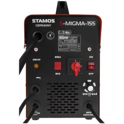 Kombihitsauslaite S-MIGMA-155 Blaster 155 A 230 V ja hitsauskypärä