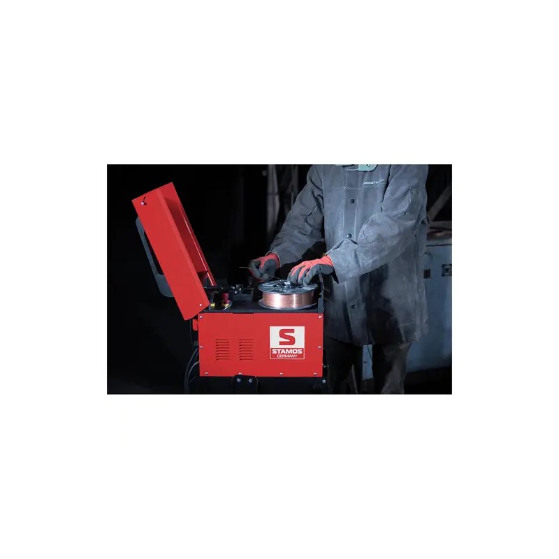 Kombihitsauslaite S-MIGMA-155 Blaster 155 A 230 V ja hitsauskypärä