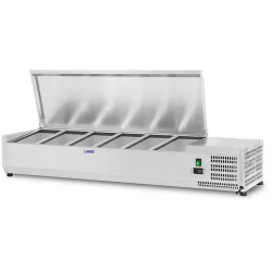 Royal Catering RCKV 140 39 S5 kylmävitriini 140 x 39 cm 6 GN 1 3 astiaa