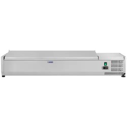 Royal Catering RCKV-140/39-S5 kylmävitriini 140 x 39 cm, 6 GN 1/3 -astiaa