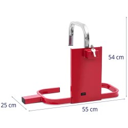 ST-TL-100 rengaslukko 13-16" max. 21,5 cm rengasleveys, 2 kpl