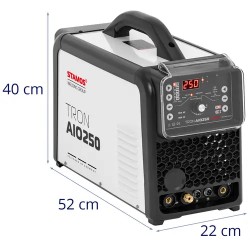 Stamos TRON AIO250 Kombihitsauslaite TIG AC DC MMA 250 A ja plasmaleikkuri 50 A