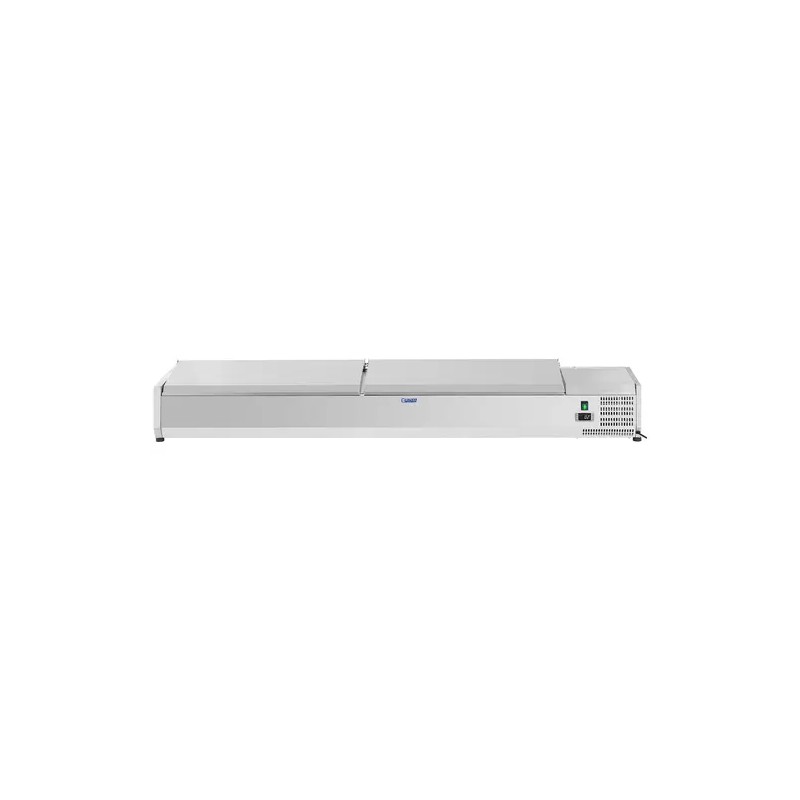 Kylmälaitteisto RCKV-200/39-S9 200 x 39 cm 9 GN 1/3 -astialla