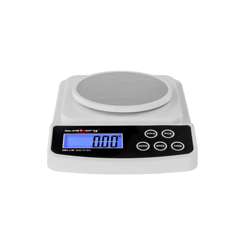 Digitaalinen tarkkuusvaa'a 500 g / 0,01 g tuulisuojalla