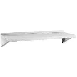 Royal Catering seinähylly ruostumaton teräs 120 x 40 cm