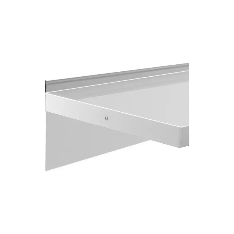 Royal Catering seinähylly ruostumaton teräs 120 x 40 cm