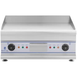Royal Catering RCG 60 sähkögrilli 60 cm sileä valurautalevy 2 x 3200 W 32 kg