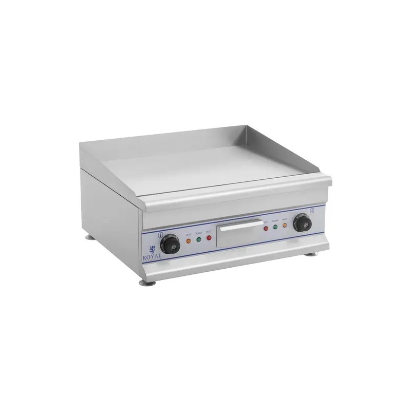 Royal Catering RCG 60 sähkögrilli 60 cm sileä valurautalevy 2 x 3200 W 32 kg