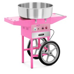 Royal Catering hattarakone vaunuineen 52 cm 1000 W pinkki