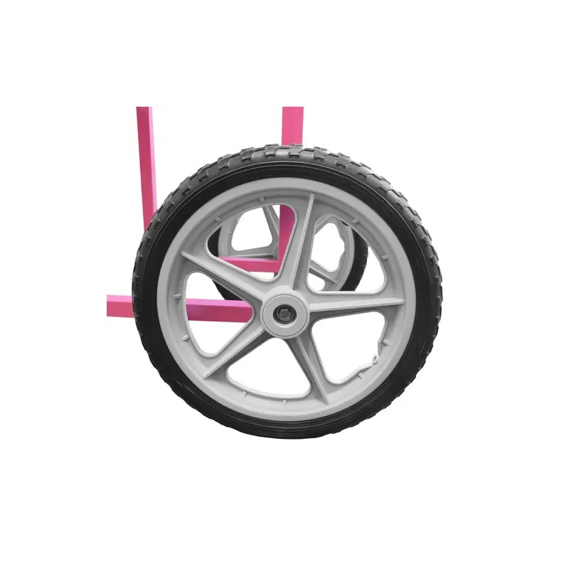 Royal Catering hattarakone vaunuineen, 52 cm, 1000 W, pinkki