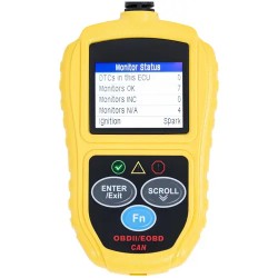 OBD2-diagnostiikkalaite 8-18 V LCD-näytöllä
