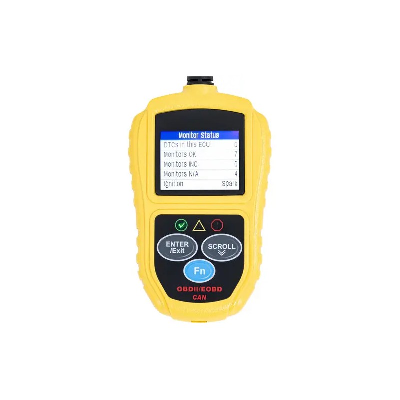OBD2-diagnostiikkalaite 8-18 V LCD-näytöllä