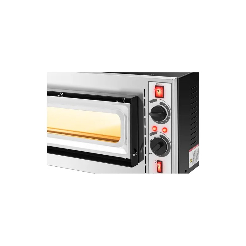 Royal Catering RC-POB140GL sähköinen pizzauuni 32 cm 1600 W
