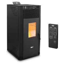 Pelletiuuni 13 kW 50 325 m ajastimella ja kaukosäätimellä
