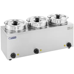 Royal Catering RCBM 3 4R Keittostation 3 x 2 75 l 450 W