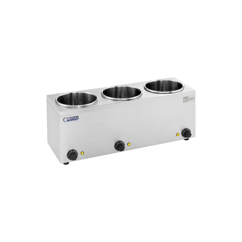 Royal Catering RCBM-3/4R Keittostation 3 x 2,75 l 450 W