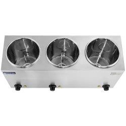 Royal Catering RCBM-3/4R Keittostation 3 x 2,75 l 450 W