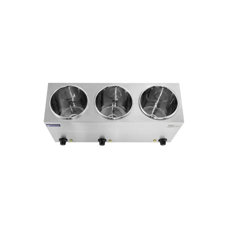 Royal Catering RCBM-3/4R Keittostation 3 x 2,75 l 450 W