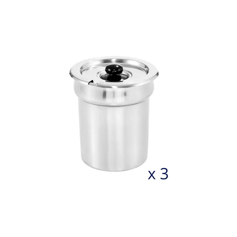 Royal Catering RCBM-3/4R Keittostation 3 x 2,75 l 450 W