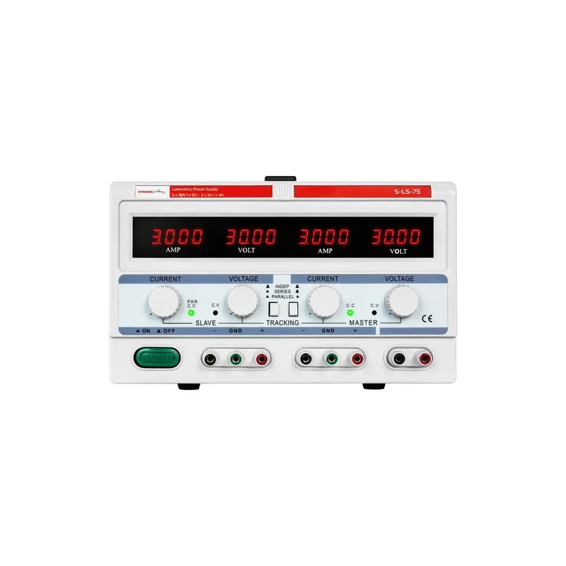 Stamos Soldering S-LS-75 laboratorian virtalähde 180 W 0-30 V / 0-3 A